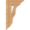 Ekena Millwork Funston Traditional Smooth Bracket, Western Red Cedar, 5 1/2"W x 18"D x 30"H BKT06X18X30FST01SWR - alternate 2